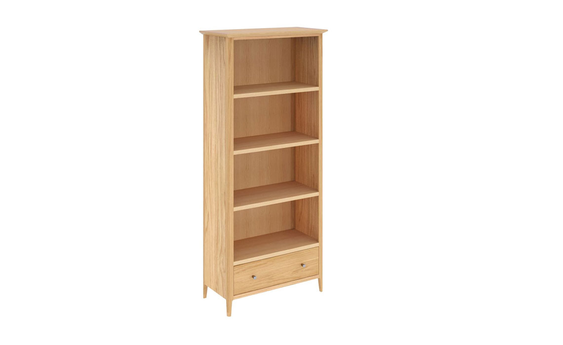 Holken Oak Large Bookcase