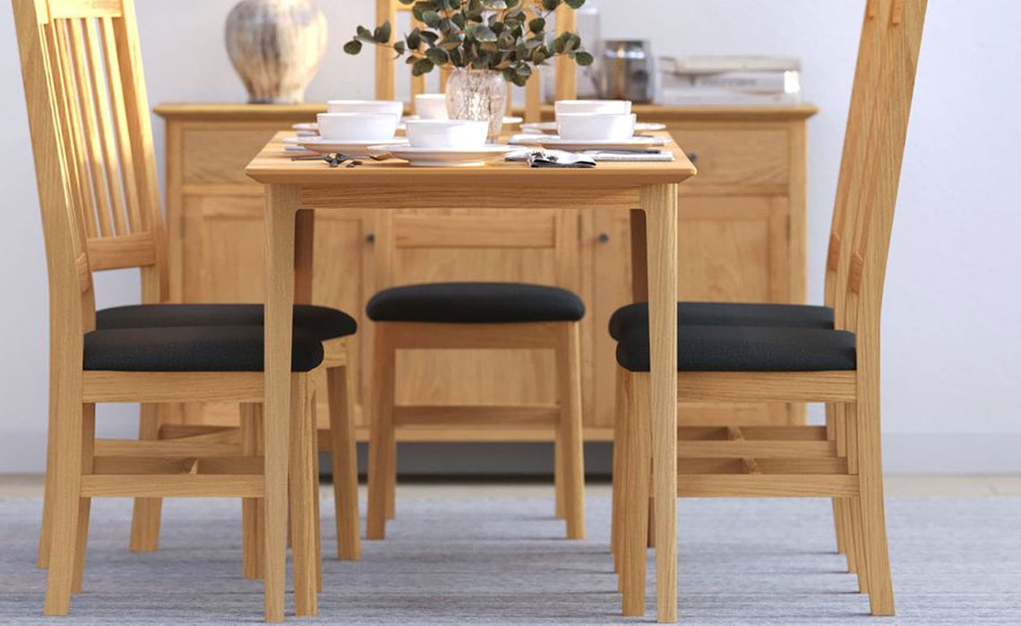 Holken Oak Square Dining Table