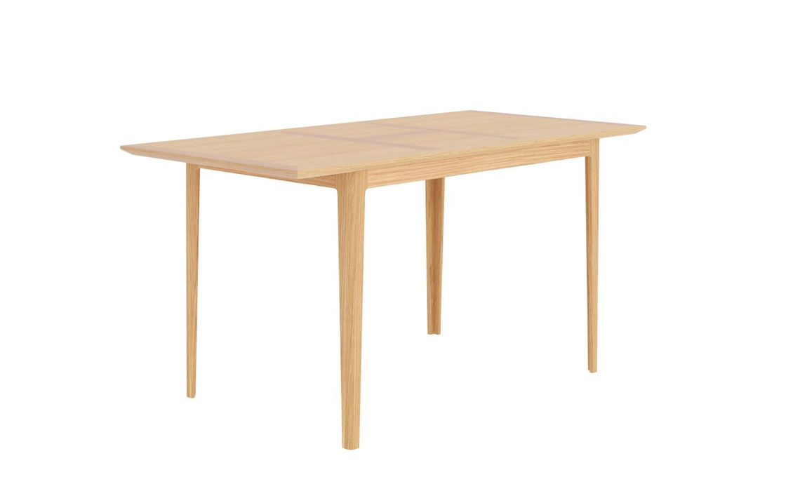 Holken Oak Extending 140-180cm Dining Table