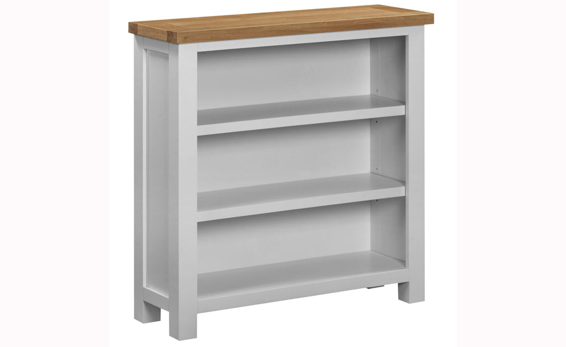 Lavenham Painted Small Wide Bookcase 