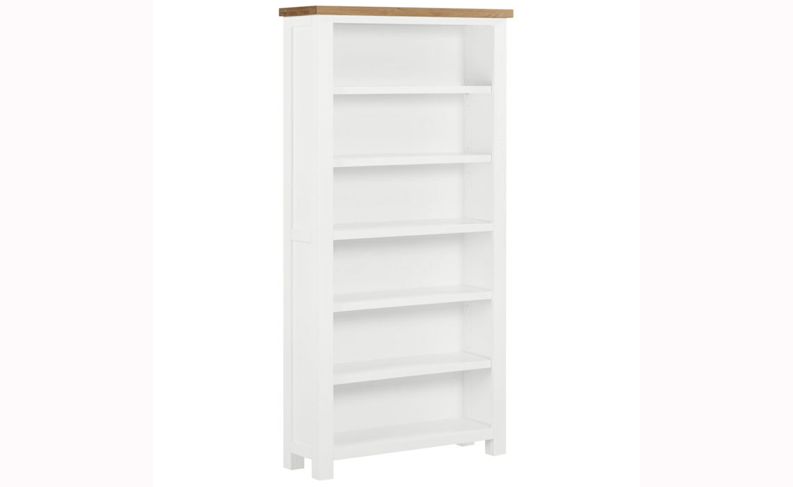 Lavenham Painted Tall Wide Bookcase