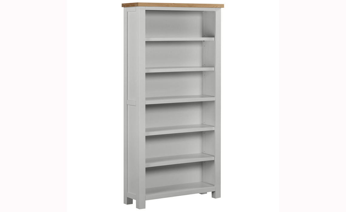 Lavenham Painted Tall Wide Bookcase