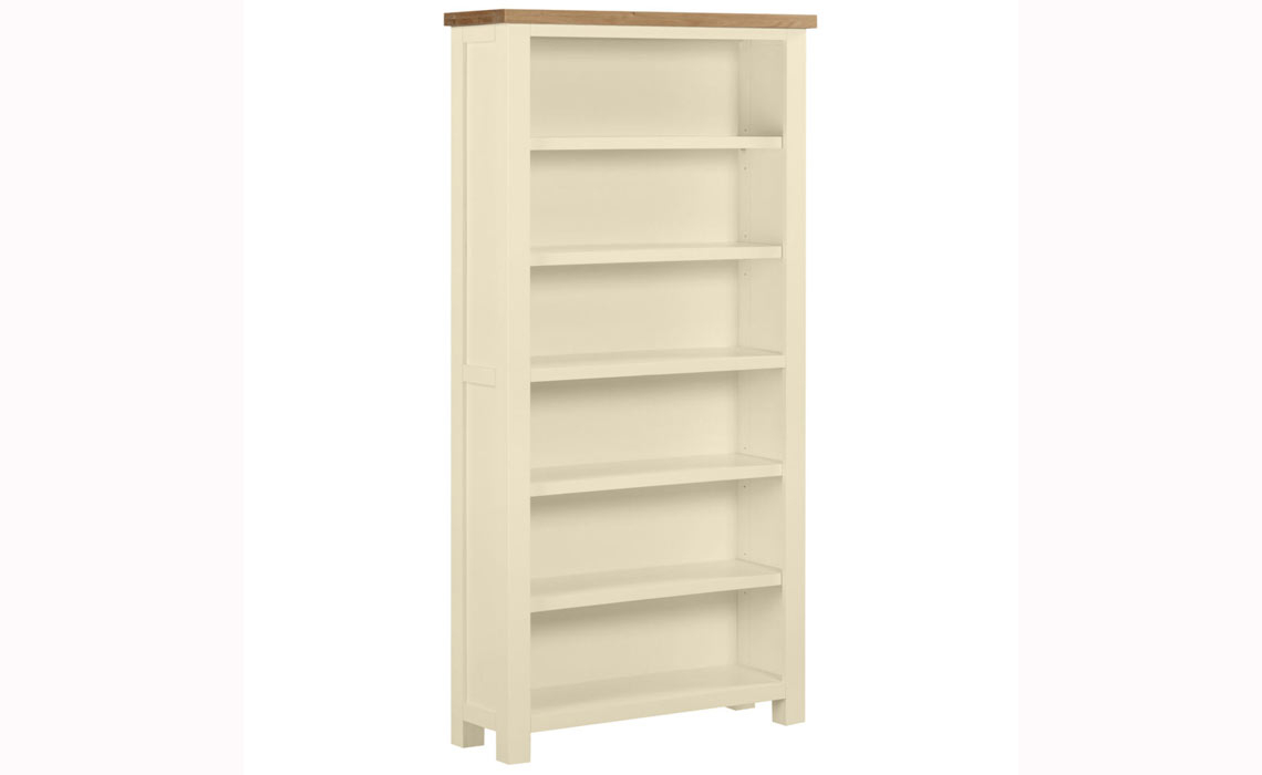 Lavenham Painted Tall Wide Bookcase