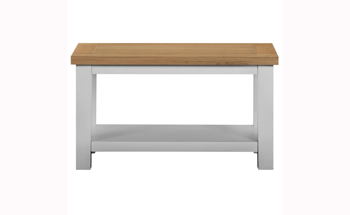 Lavenham Painted Small Coffee Table With Shelf