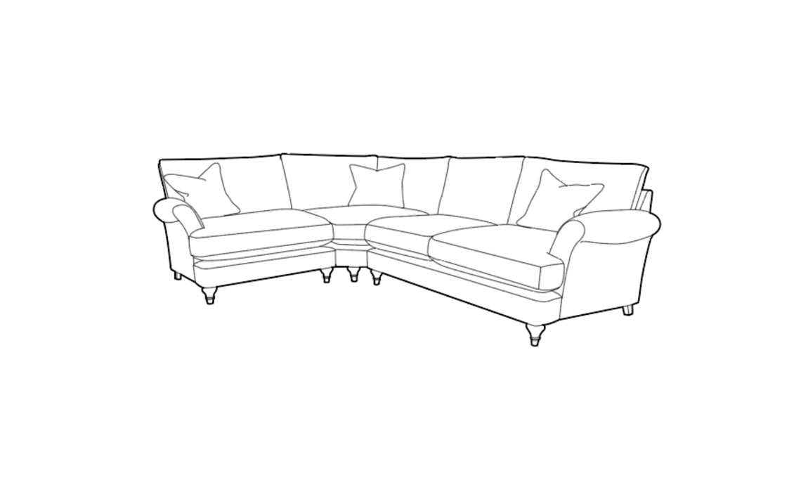 Lacey Left or Right Small Corner 