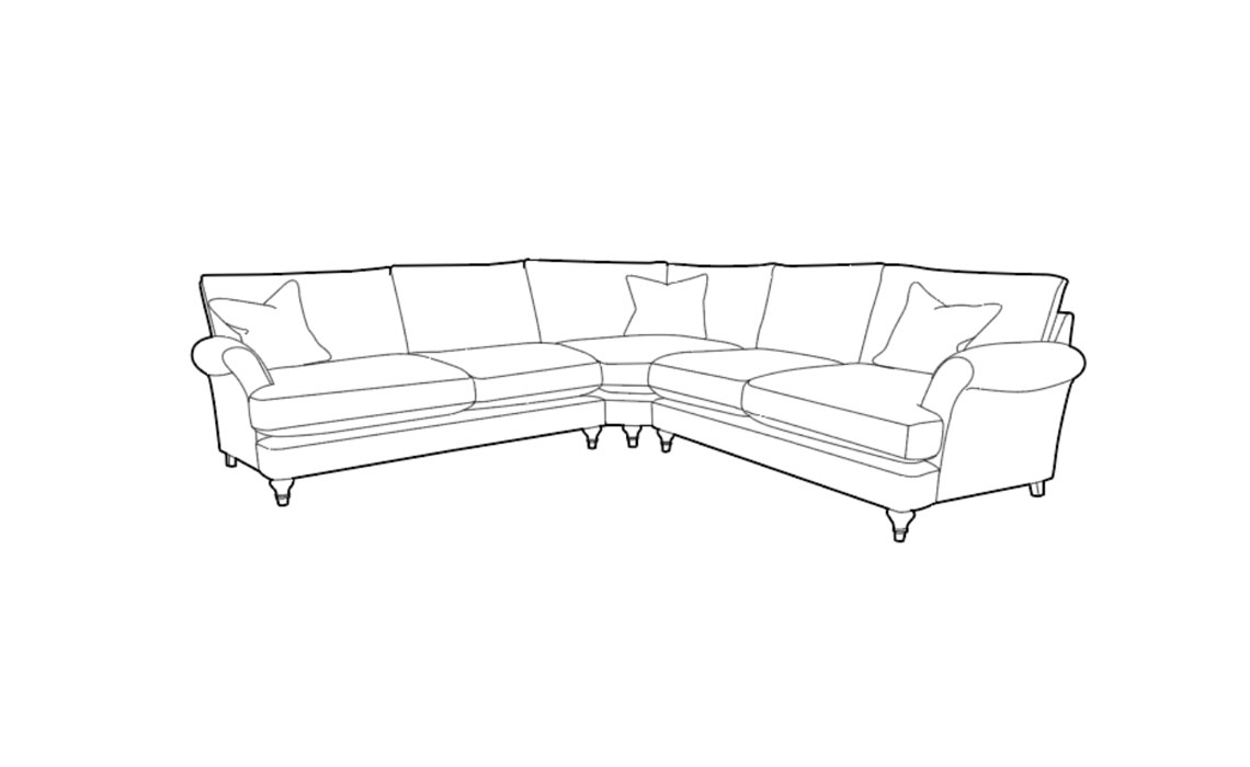 Lacey Left or Right Large Corner 