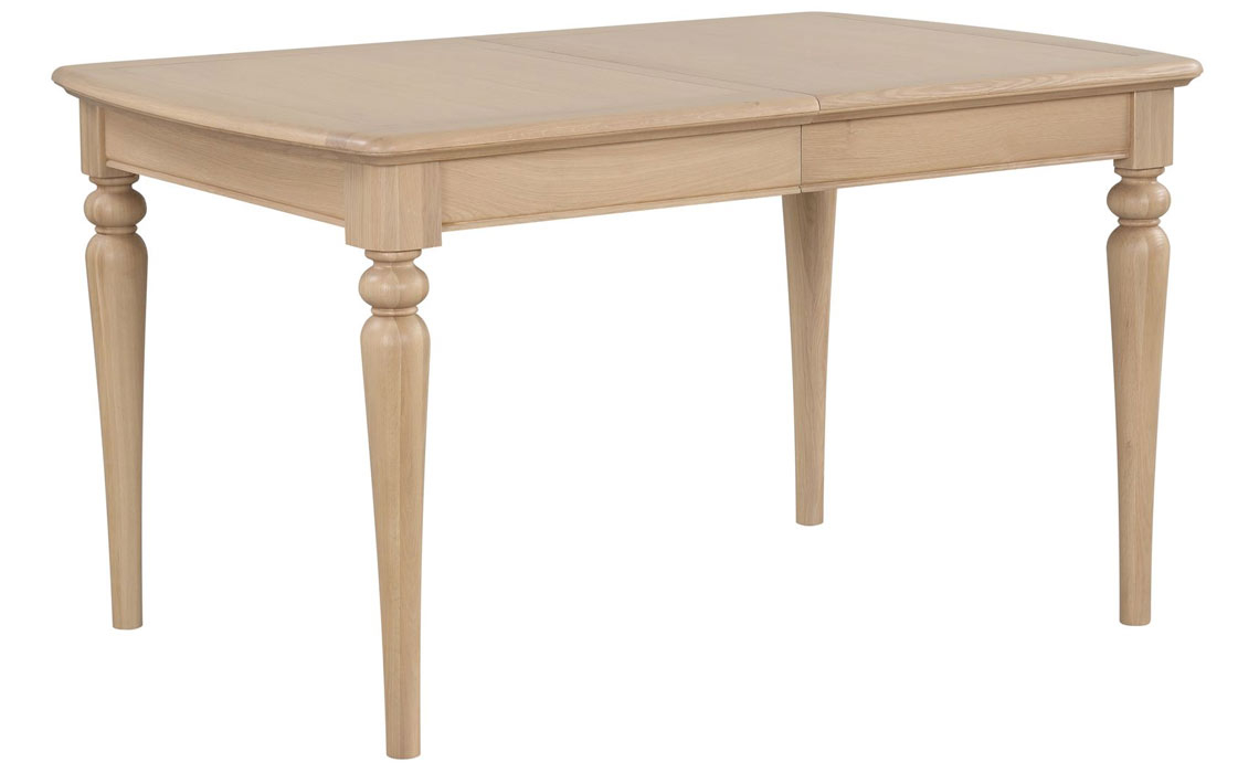 Melford Oak Small Leg Extending Dining Table 160-196cm
