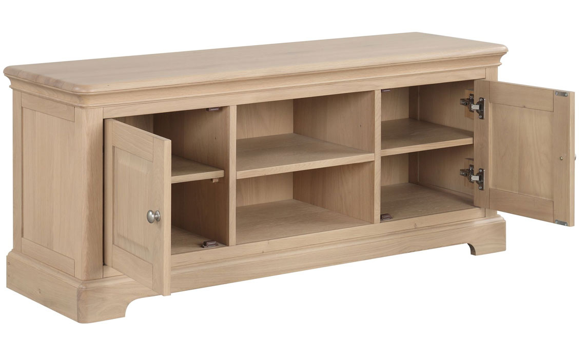 Melford Oak Large Tv Unit