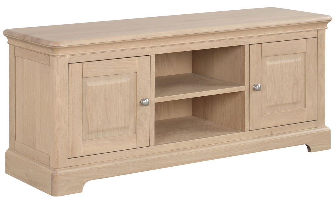 Melford Oak Large Tv Unit
