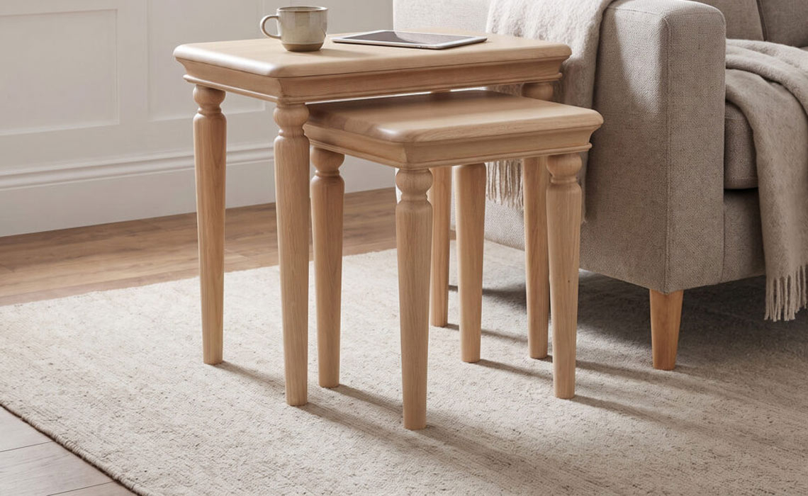 Melford Oak Nest Of 2 Tables