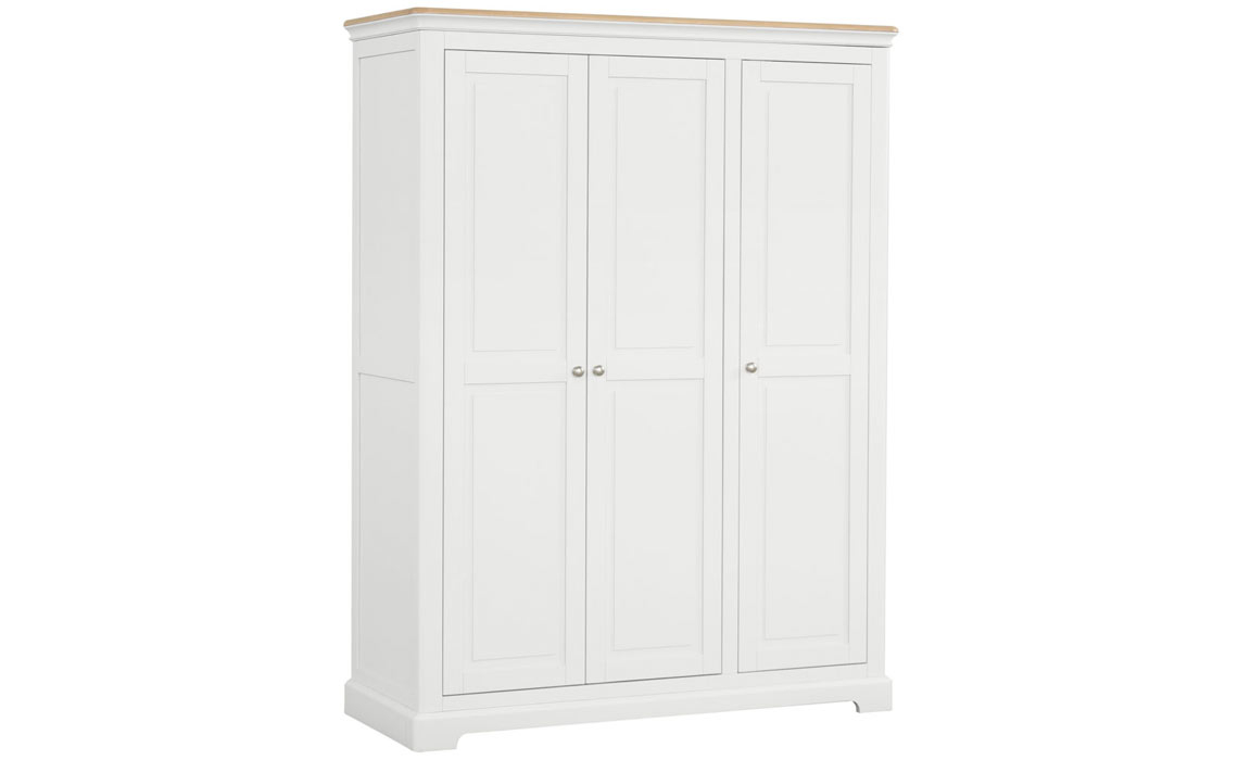 Melford Painted Triple Wardrobe