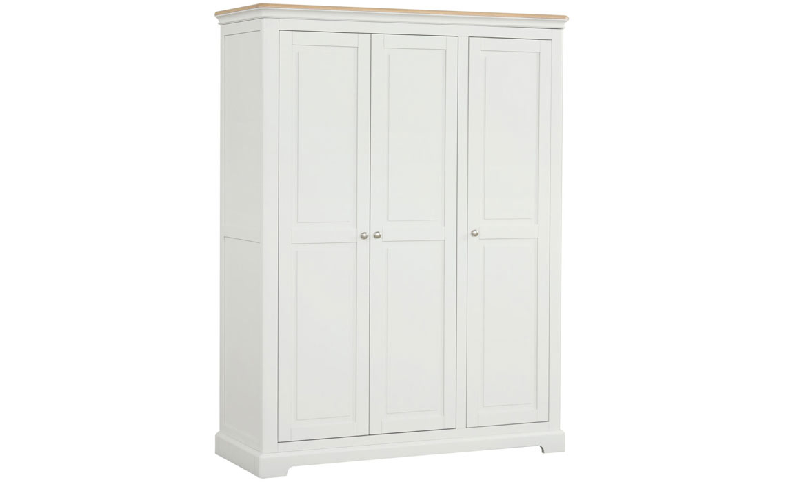 Melford Painted Triple Wardrobe
