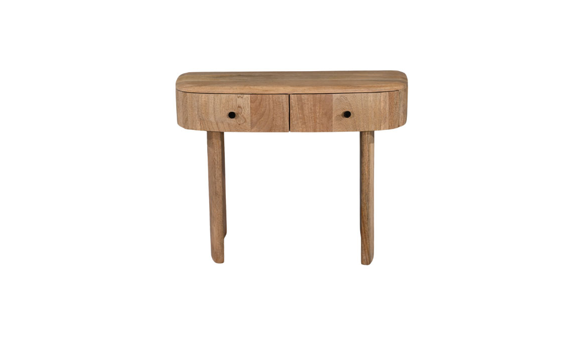 Amra Mango 2 Drawer Console Table