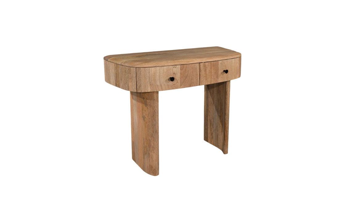 Amra Mango 2 Drawer Console Table