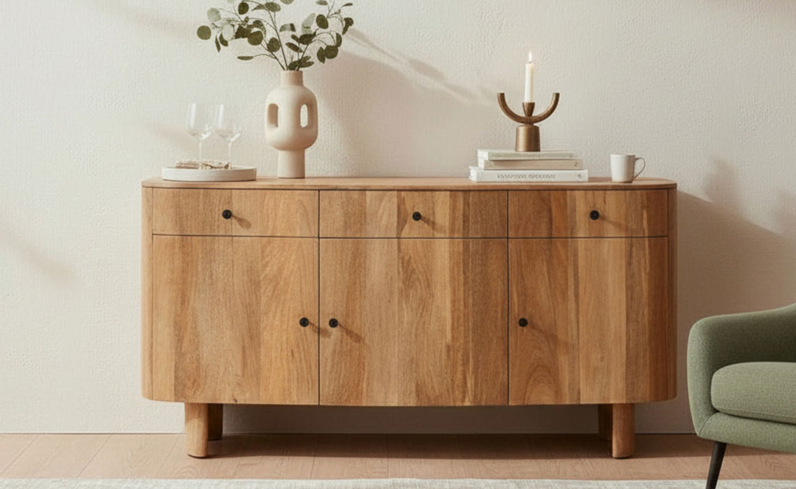 Amra Mango 3 Door Sideboard