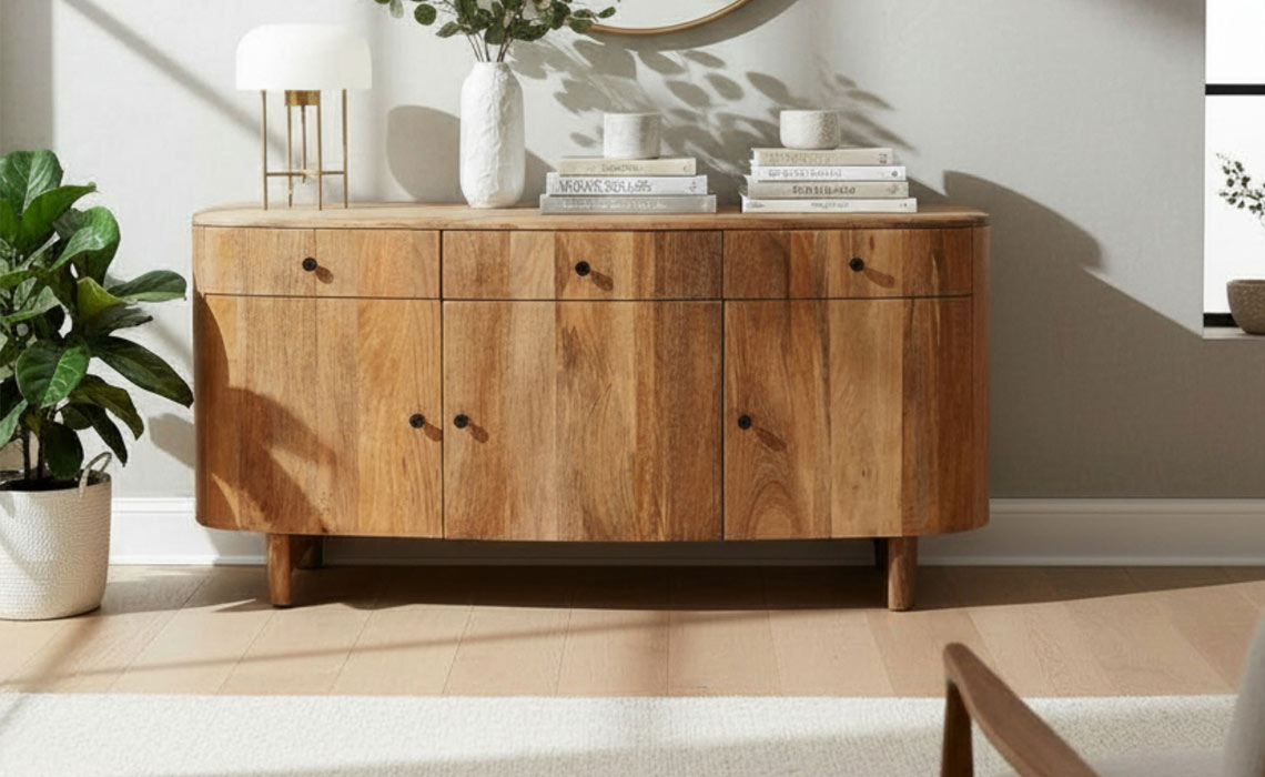 Amra Mango 3 Door Sideboard