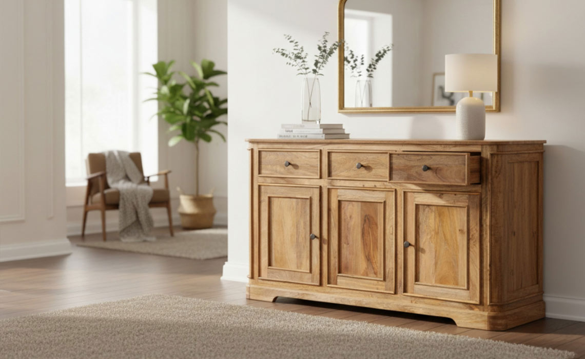 Narlan Mango 3 Door Sideboard