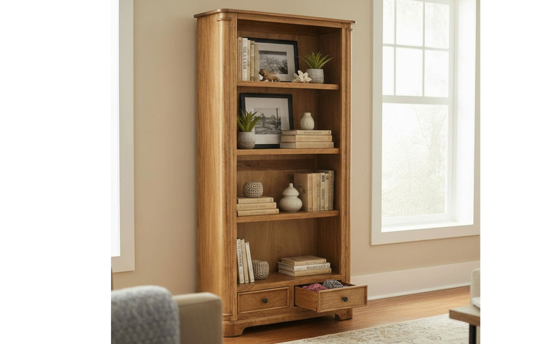 Narla Mango Large Bookcase