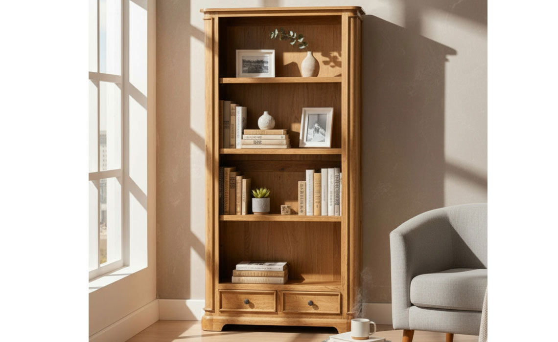 Narla Mango Large Bookcase