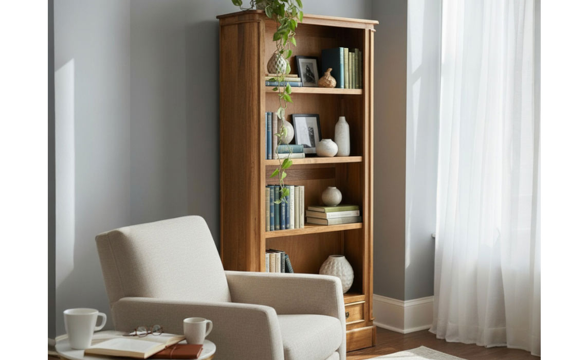 Narla Mango Large Bookcase