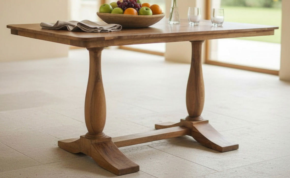 Narla Mango 135cm Dining Table