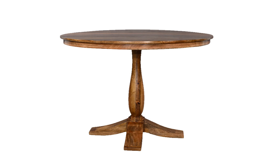 Narla Mango 110cm Round Dining Table