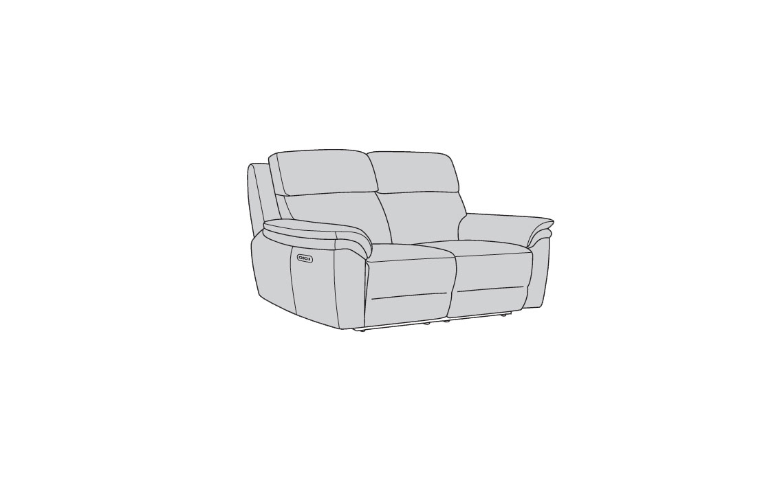 Orlando 3 Seater Sofa Power Recliner