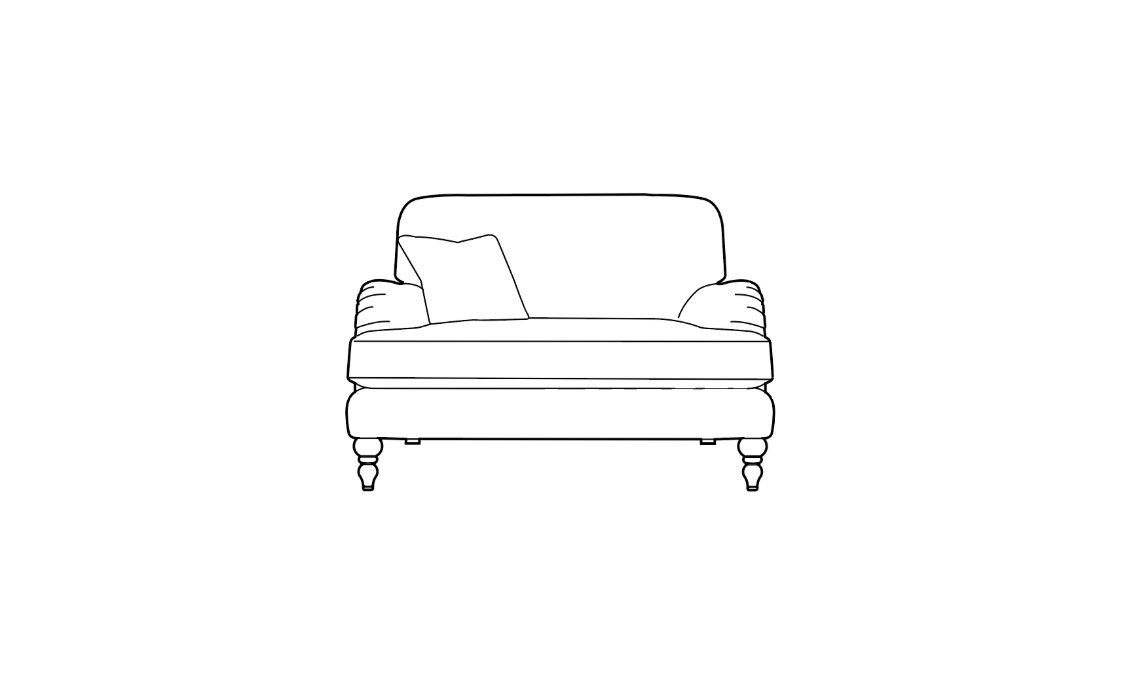 Rosa Love Seat