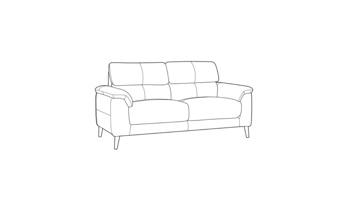 Libra 2 Seater Electric Reclining Sofa