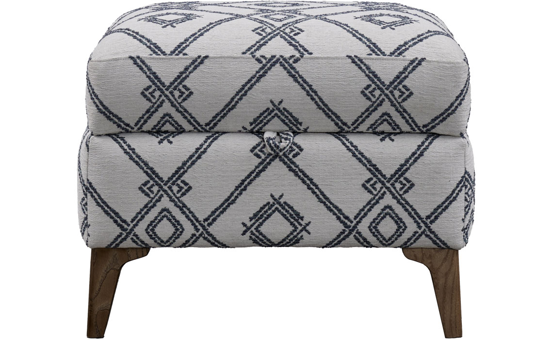 High Leg Storage Footstool