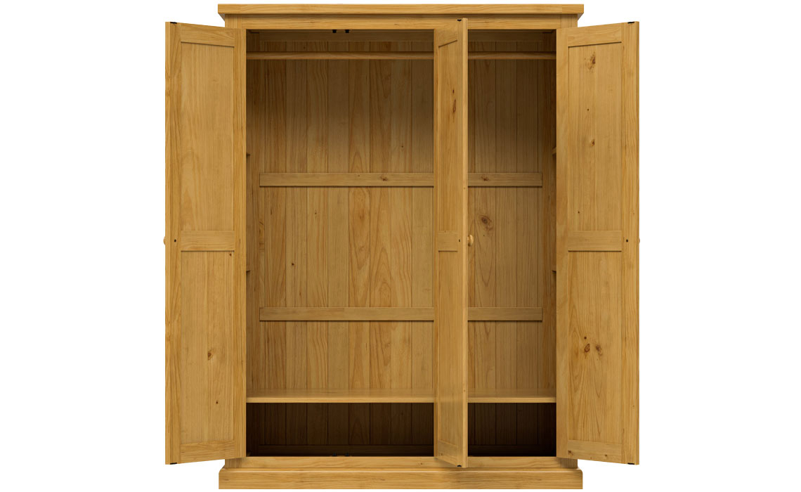 Country Pine Large Full Handing Triple Robe 