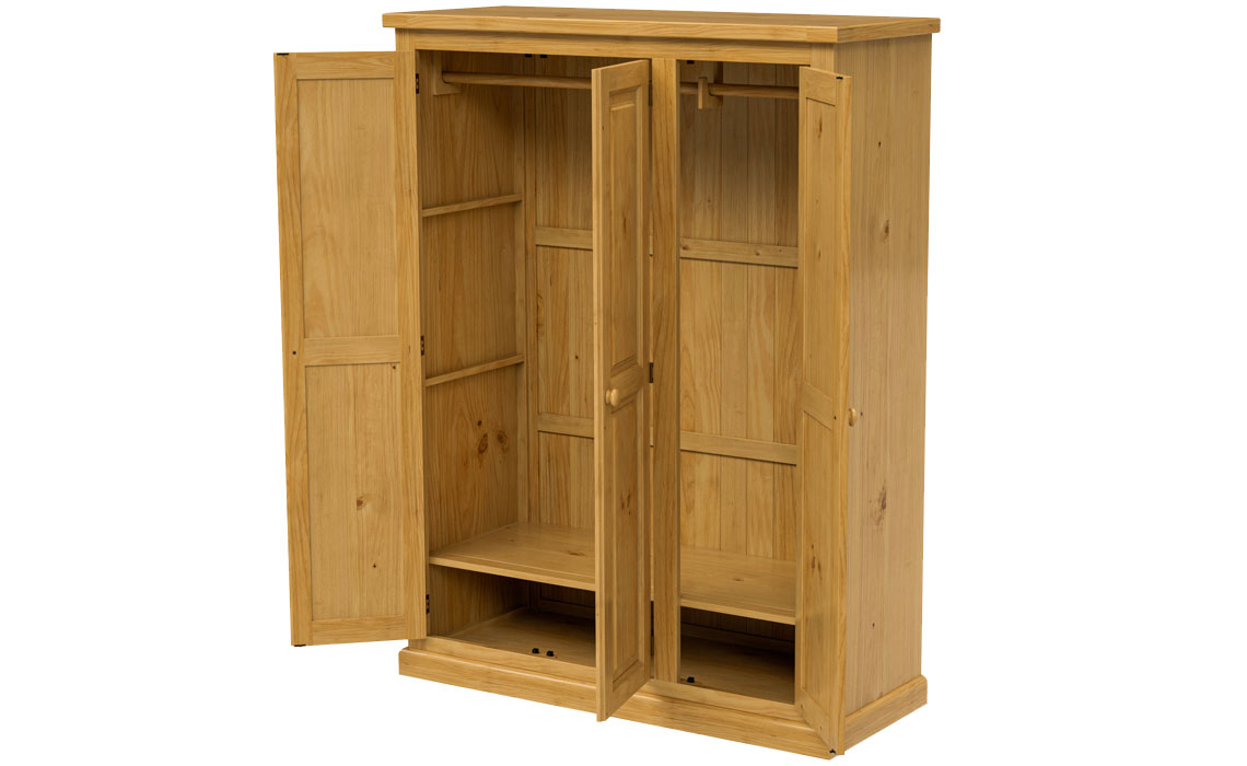 Country Pine Large Full Handing Triple Robe 