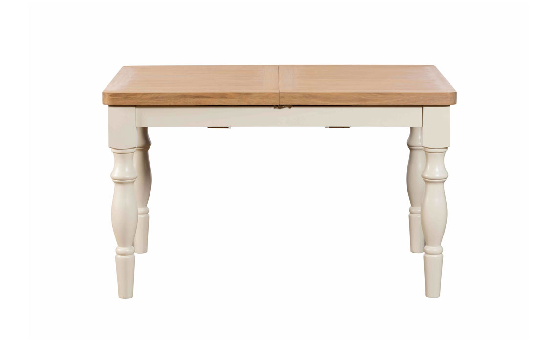 Kensington White 130-180cm Extending Dining Table
