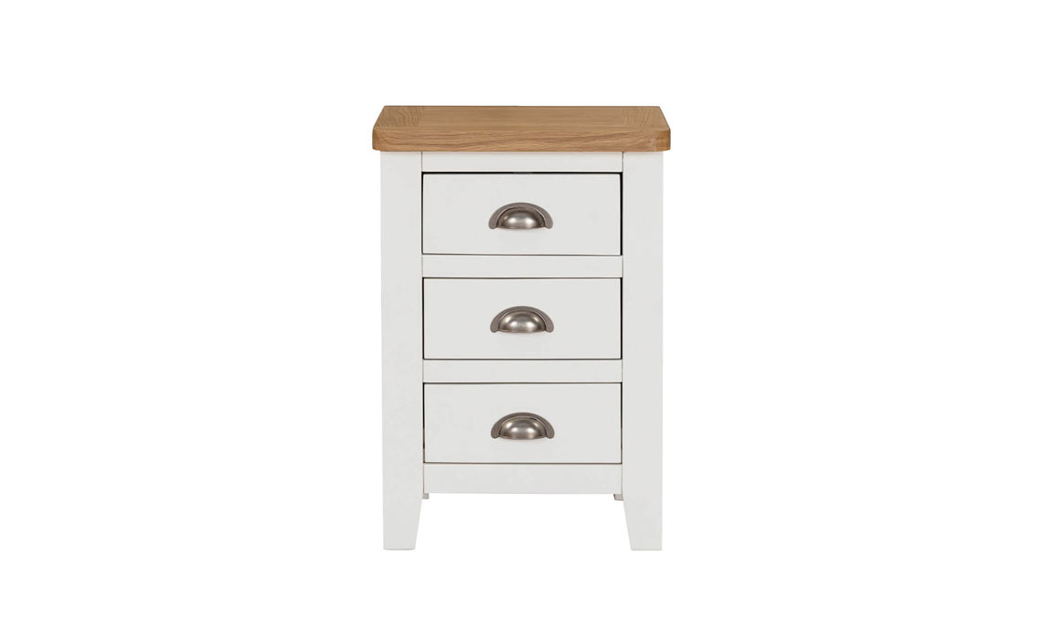 Maldon Painted 3 Drawer Bedside