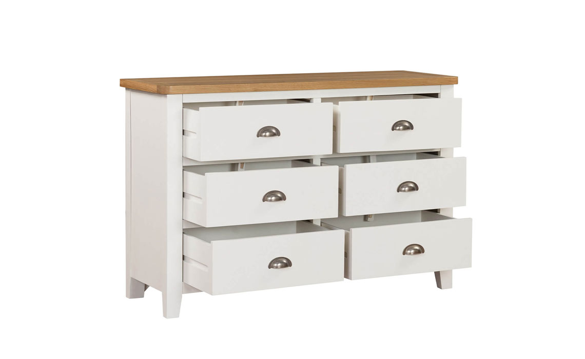 Maldon Painted 6 Drawer Chest