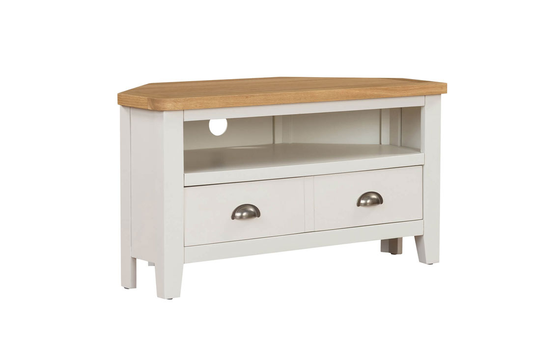 Maldon Painted Tv Corner Unit