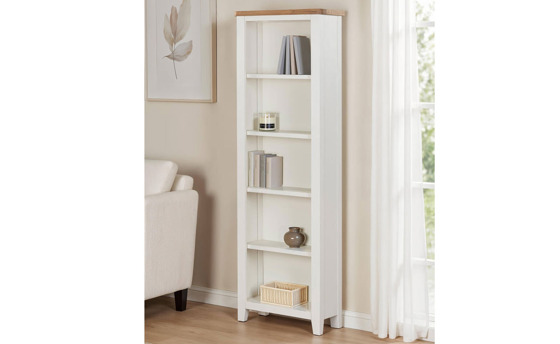 Maldon Painted Tall Bookcase