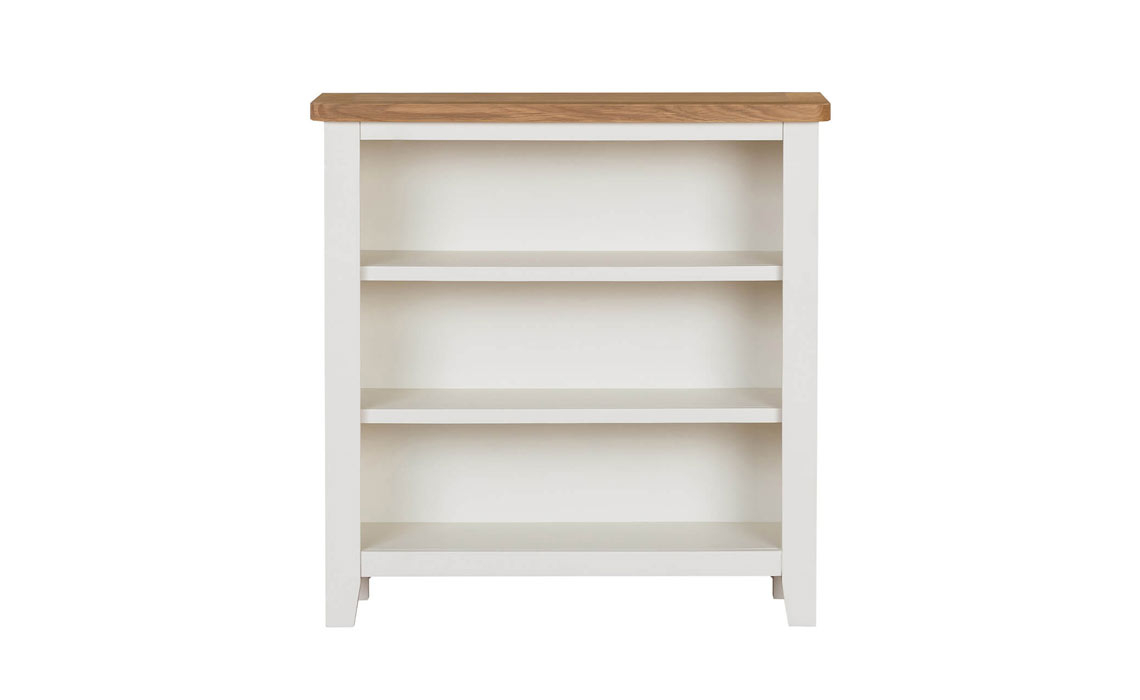 Maldon Painted Low Wide Bookcase