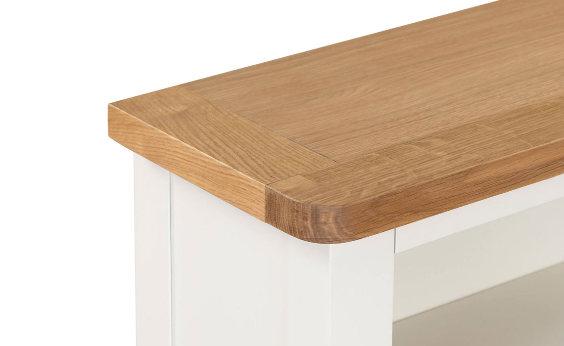 Maldon Painted Low Wide Bookcase