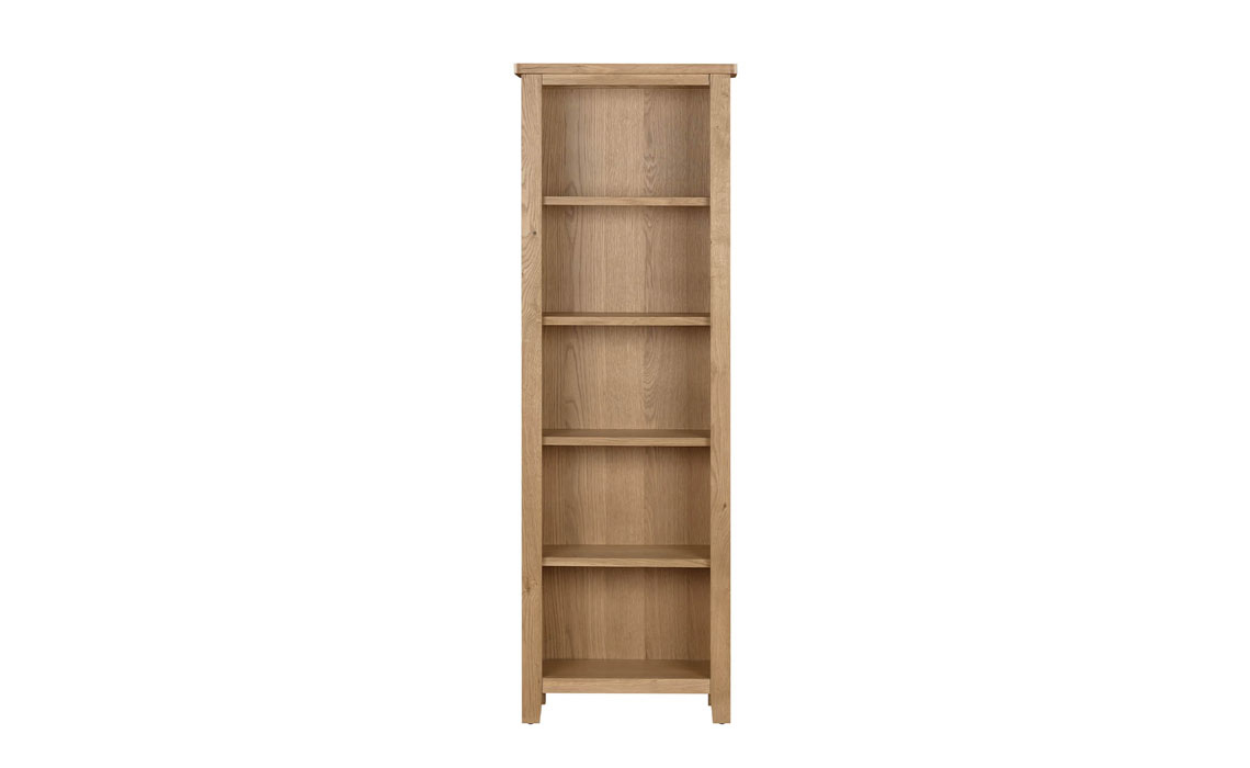 Maldon Oak Tall Bookcase