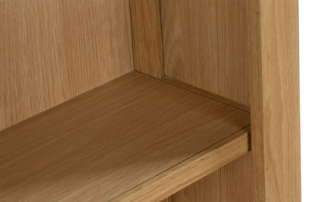 Maldon Oak Tall Bookcase