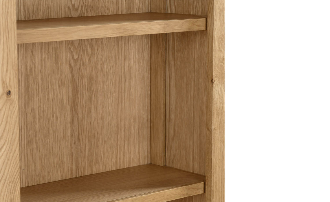 Maldon Oak Tall Bookcase