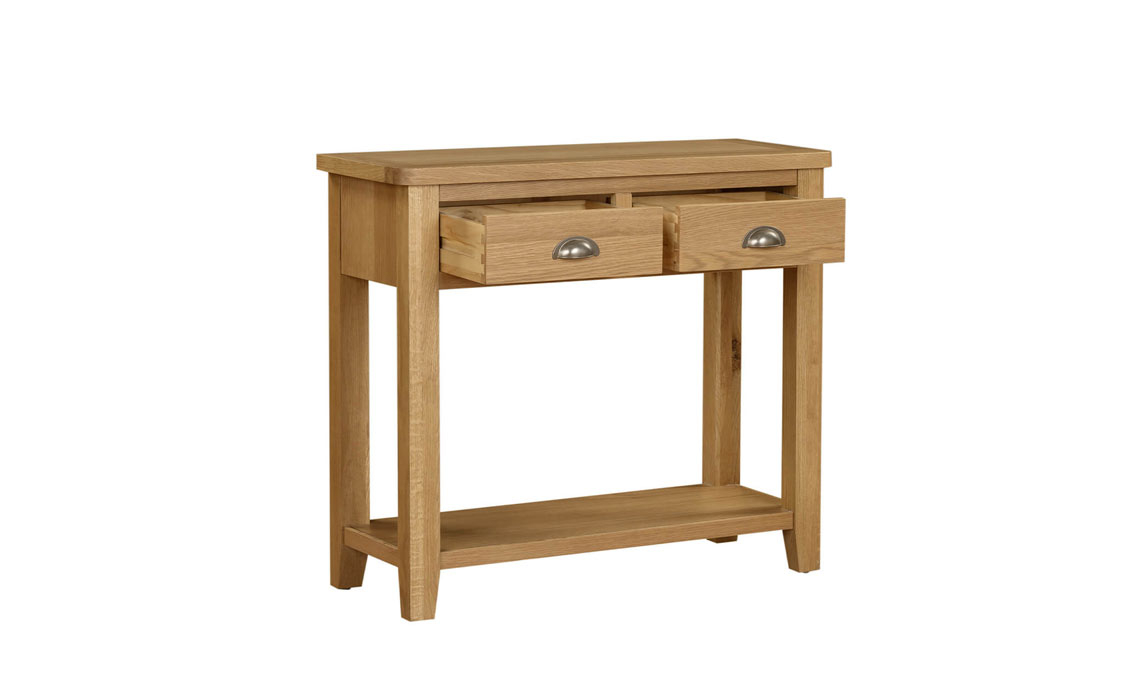 Maldon Oak Console Table