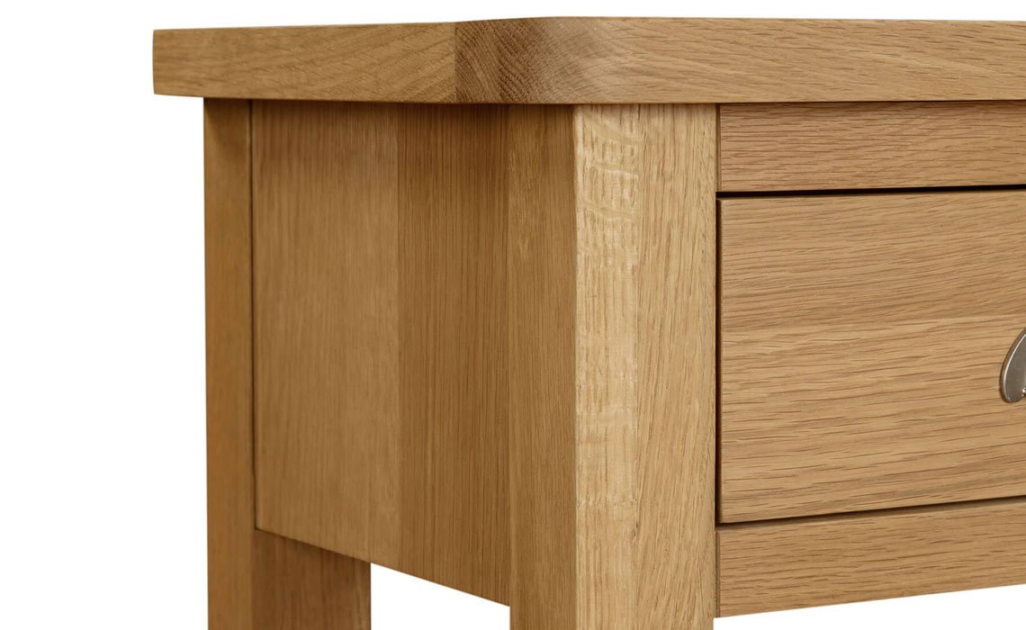 Maldon Oak Console Table