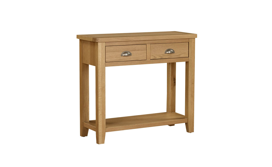 Maldon Oak Console Table