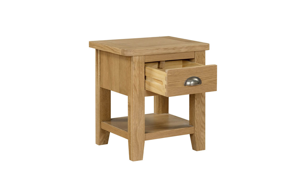 Maldon Oak Lamp Table