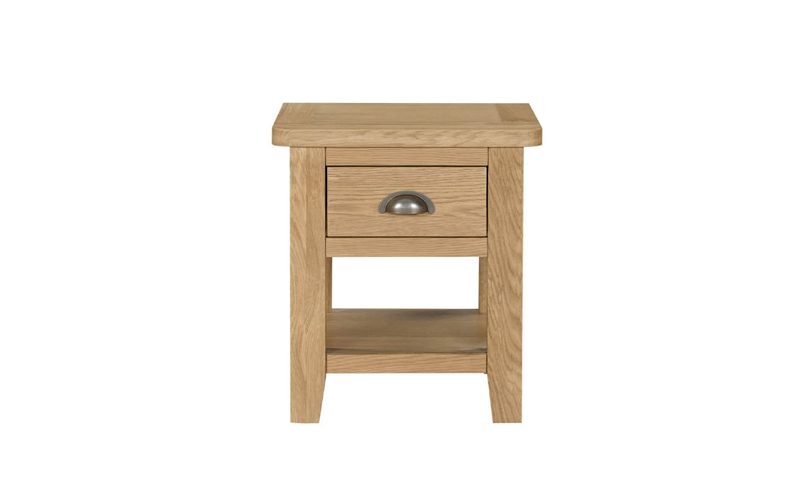 Maldon Oak Lamp Table