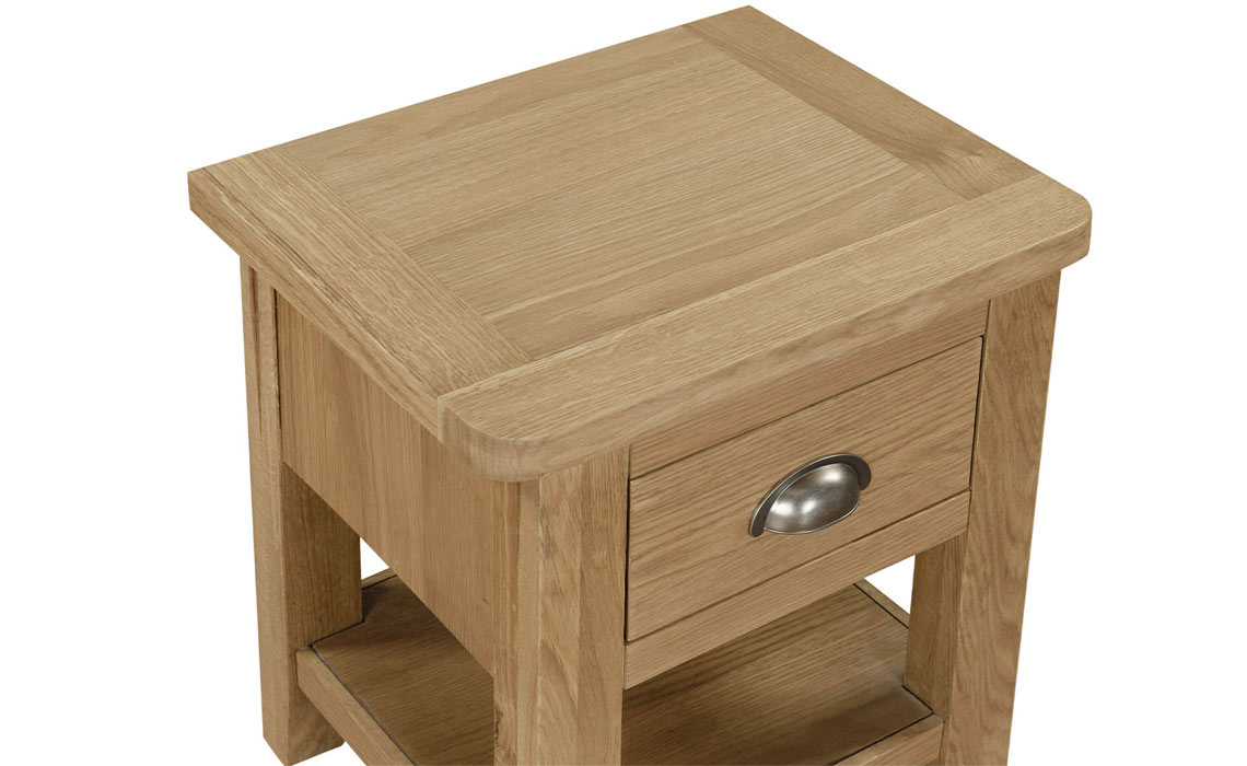 Maldon Oak Lamp Table