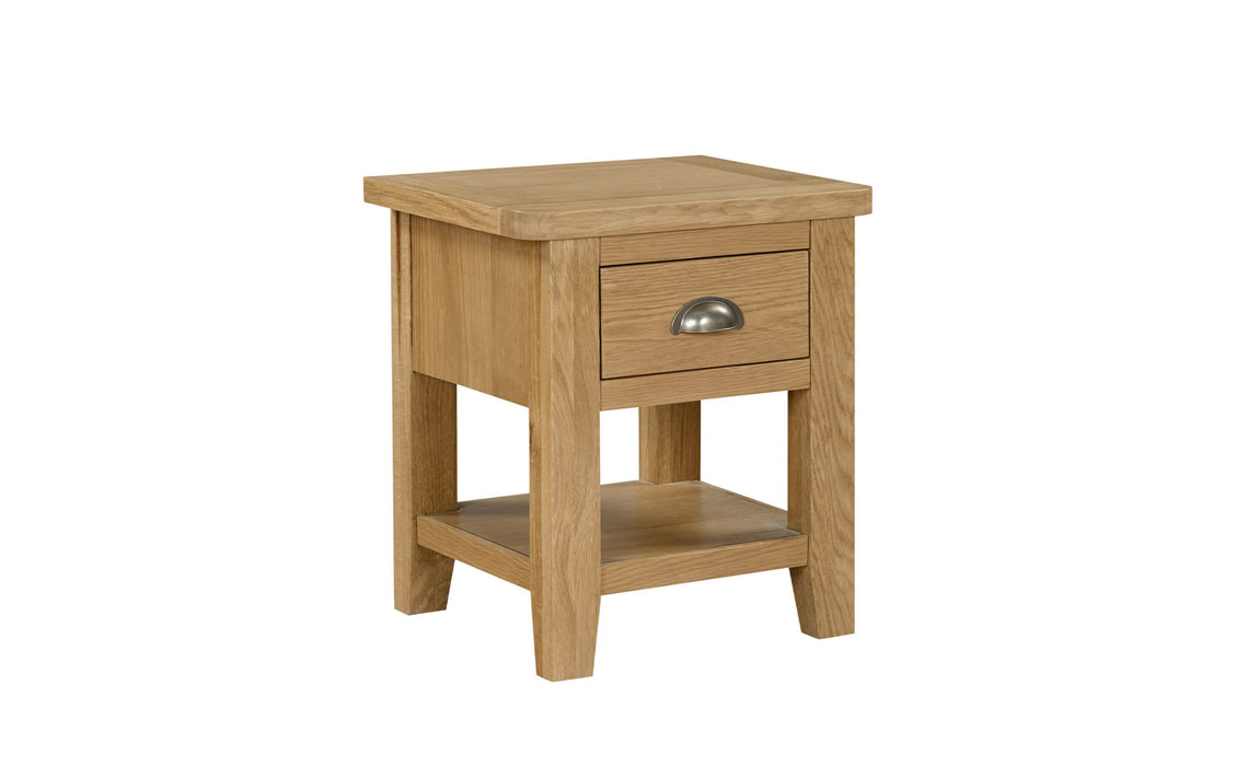 Maldon Oak Lamp Table