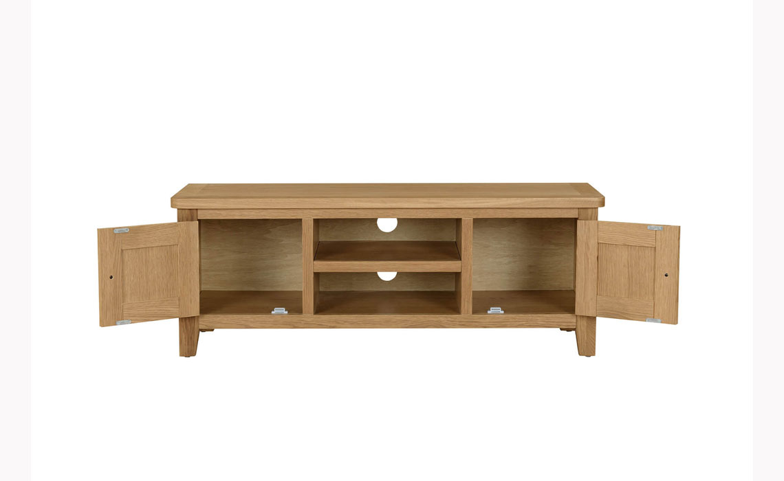 Maldon Oak TV Unit 120cm